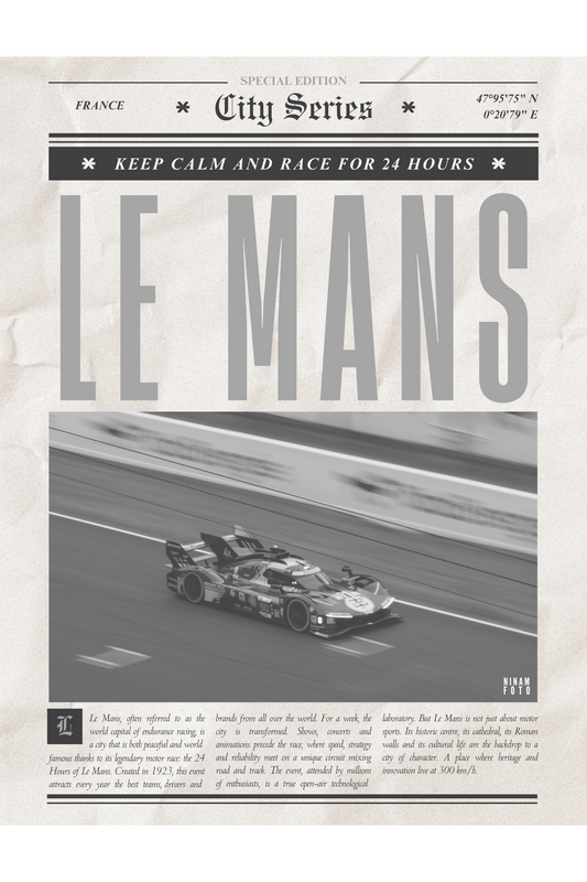 Carte postale 24h du Mans — Ferrari Hypercar